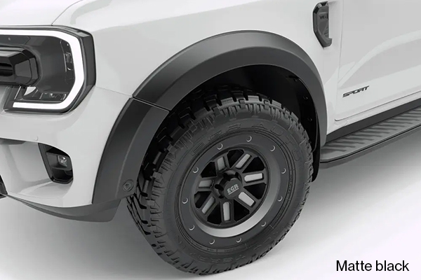Ford Everest Flush Style Flares Meteor Grey